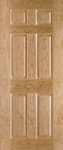 Internal Doors Oak Moulded 6P