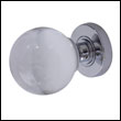JH5201 Plain Glass Ball mortice Door Knob