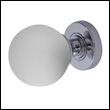 JH5204 Frosted Glass Ball Mortice door knob